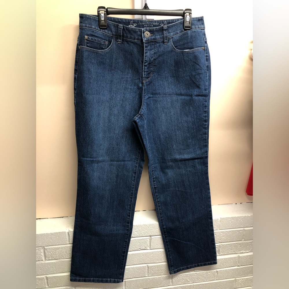 Dark wash jeans petite